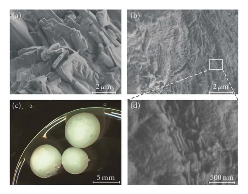 Glucosamine crystal reference